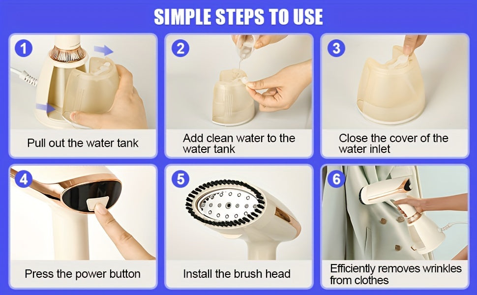 Profesjonalna Parownica do różnego rodzaju tkanin! 220–240V